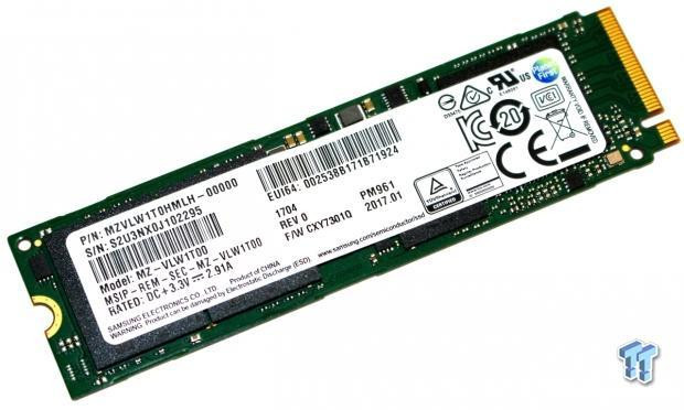 MZ-VLW1T00 Samsung PM961 Series 1TB TLC PCI Express 3.0 x4 NVMe M.2 2280 Internal Solid State Drive (SSD) bulk