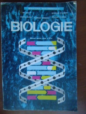 Biologie. Manual pentru cl. a12a-P.Raicu, D.Duma, F.Marascu, B.Stugren, N.Coman foto