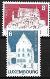 B2632 - Luxemburg 1982 - Arhitectura 2v.neuzat,perfecta stare
