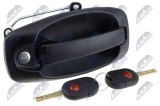 Maner exterior usa Fiat Fiorino 20, Qubo 20, Citroen Nemo 20, Peugeot Bipper 20; partea din fata, cu doua chei; 735482258; NTY, aftermarket