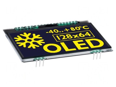 Display OLED Grafic 2.9&amp;quot; 128x64 Alb 1.8-3.3VDC foto