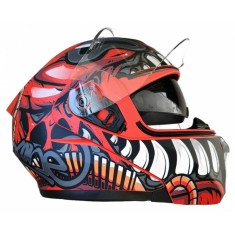 Casca moto modulabila X-One "Alien" L