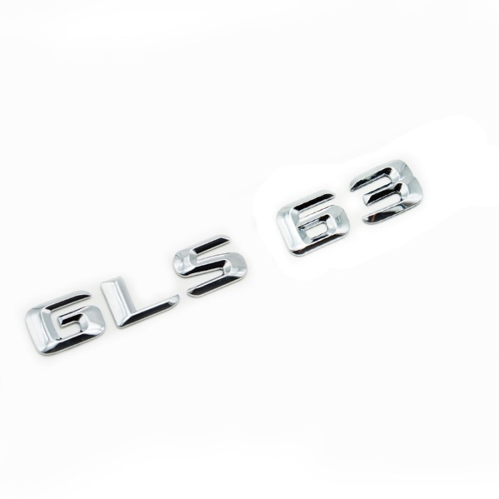 Emblema GLS 63 pentru spate portbagaj Mercedes