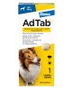 AdTab 22-45 kg, 1 tableta - Antiparazitar Caini, Purici si Capuse. Protectie 1 luna, gust bun!