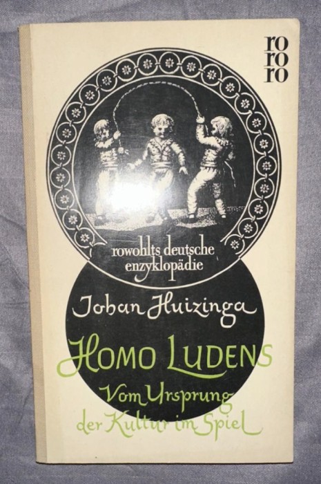 Huizinga Homo Ludens (in germana)