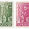 *Romania, lot 869 cu 2 timbre fiscale judiciare, 1938, oblit.