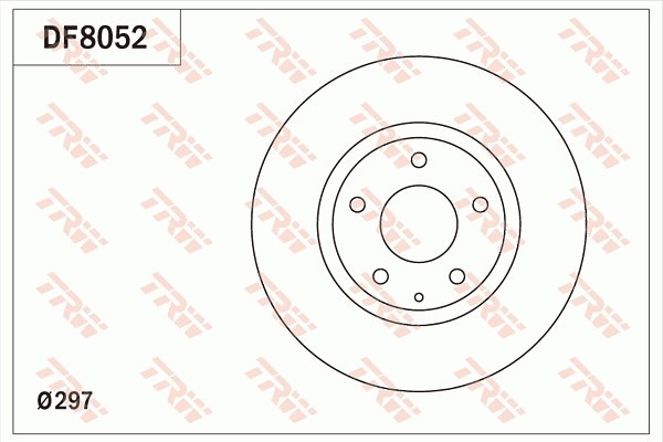 TRW DF8052 Disc frana