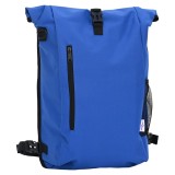 vidaXL Geanta de bicicletă pentru suport de bagaje 20 L Albastră 31x13x58 cm