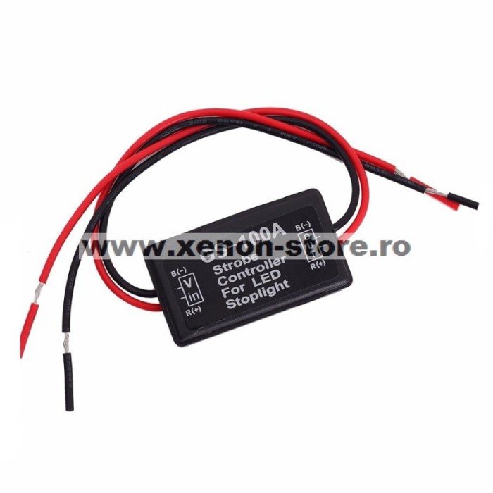 Modul stroboscop / flash pentru franare de urgenta 12/24v - GS-100A