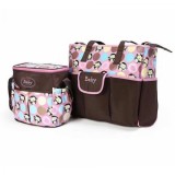 Geanta pentru mamici Mama Bag Monkey Roz, Oem