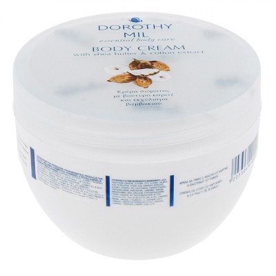 Cremă Corp Dorothy Mil, Unt Karite și Extract de Bumbac, Capacitate 200ml foto