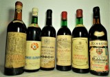 LOT - G - 6 STICLE VIN ROSU, Recoltare 1951/1964/1969/1970/1971/1978, Sec, Europa