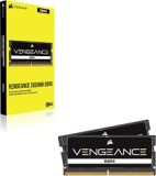 Kit Memorie Ram Laptop Corsair Vengeance, 32GB, (2x16GB), DDR5, 4800Mhz, PC5-4800B, CMSX32GX5M2A4800C40, PC5-38400, CL40, Dual Channel, 1.1V, Non-ECC,