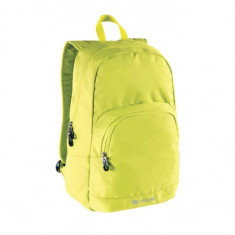 Rucsac pentru scaola cu 2 compartimente,model Solo Lime Green,44x29x18 cm