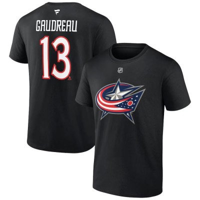 Columbus Blue Jackets tricou de bărbați Johnny Gaudreau #13 Special Edition 2.0 Name &amp;amp;amp; Number - M foto