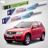 Cumpara ieftin Ștergătoare Suzuki Grand Vitara II JT 3 Uși 2012-2015 | Set Față și Spate Hibrid &ndash; TeamCar&reg;