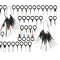 Set pentru deconectarea pinilor electrici, 38 elemente, Geko G02704