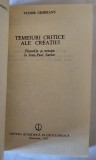 Temeiuri critice ale creatiei
