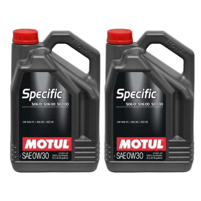 Pachet 10 litri ulei Motul Specific 506.01 0W30