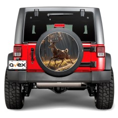 Sticker Auto &bdquo;Roata de Rezerva&rdquo; rezistenta la intemperii si raze UV, diametru 55 cm, Cod: AVX-RR07