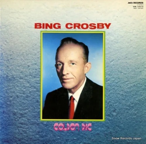 Vinil LP &quot;Japan Press&quot; Bing Crosby &ndash; Bing Crosby - Golden Disc (G+)