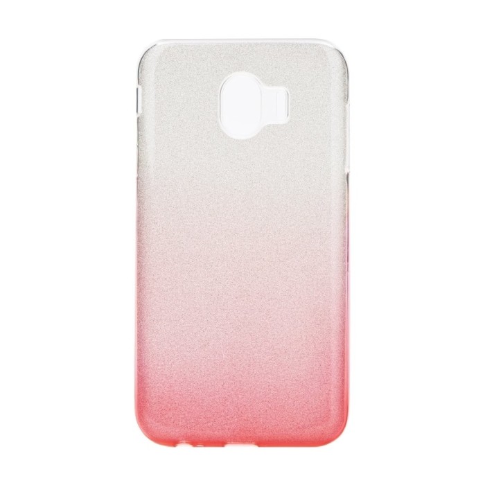 Husa SAMSUNG Galaxy J4 2018 - Forcell Shining (Argintiu/Roz)