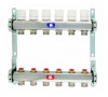 Set distribuitoare cu blocare, umplere/golire si aerisire, ITAP 1&amp;quot;x3/4&amp;quot;x9, 9 cai