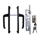 Pachet aluminiu cu feronerie negru pentru diverse aplicatii