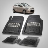 Cumpara ieftin Covorase Auto Hyundai i10 2010-2013 - Cauciuc Tip Tavita-Silver
