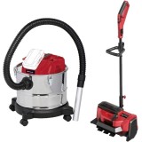 Einhell GE-ST 36/40 Li E PXC + TE-AV 18/15 Li C - Freza de zapada fara acumulatori si incarcator Li-Ion 18 V - Ah 400 mm + Aspirator pentru cenusa 100
