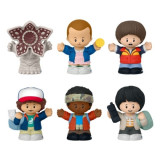 Stranger Things Fisher-Price Little People Collector Castle Byers Set 6 minifigurine 7 cm, Mattel