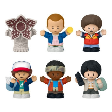 Stranger Things Fisher-Price Little People Collector Castle Byers Set 6 minifigurine 7 cm foto