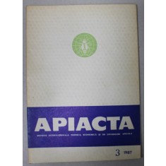 APIACTA , REVISTA INTERNATIONALA TEHNICA , ECONOMICA SI DE INFORMARE APICOLA , NR. 3 , 1987