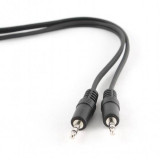 Cablu audio Gembird Jack 3.5 mm - Jack 3.5 mm 2m Black