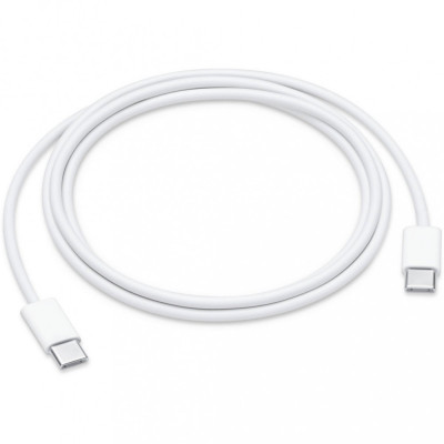 Cablu de date Apple Type-C to Type-C, MUF72ZM/A, 1m, Alb, LXT foto