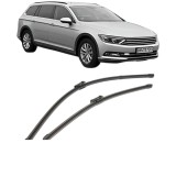 Cumpara ieftin Set stergatoare Volkswagen PASSAT ALLTRACK B8 Variant 2015-2024, parbriz, Valeo Silencio Xtrm