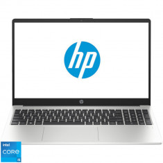 Laptop HP 250 G10, Intel Core i5-1335U, 15.6", Full HD, Intel UHD Graphics, 16GB RAM, DDR4, SSD 512GB, FreeDOS, Argintiu