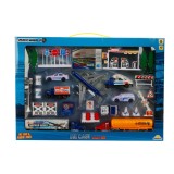 Set de joaca cu vehicule, Maxx Wheels, Aeroport, 40 piese, 1:87