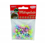 Margelute Sidefate DACO, 6x9 mm, 20 g, Multicolor, Margele Bratari, Margele Lantisoare, Margele Colorate, Margelute Colorate, Margele pentru Scoala, M