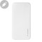 Wozinsky Powerbank Li-Po 10000mAh 2 x USB alb (WPBWE1)