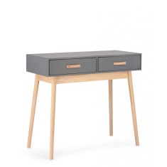 Consola lemn 2 sertare Ordinary 90x40x79 cm
