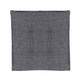 Perna pentru scaun, 40x40 cm, Gri, Bumbac/Poliester, ATU-082090, Oem