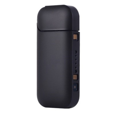 Husa flippy pentru iqos 2.4 plus, capac de protectie, anti soc si zgarieturi, full body, din plastic, 11.5 x 5 x 2.3 cm, negru foto