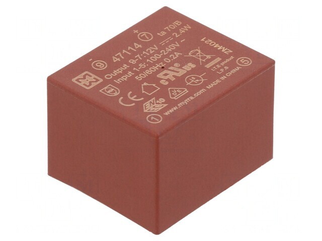 Convertor AC/DC 2,4W 12VDC
