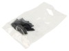 Obturator Negru pentru Profile LED - Set 20 Bucăți ABS