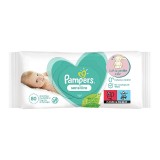 Servetele umede Sensitive, 80 bucati, Pampers