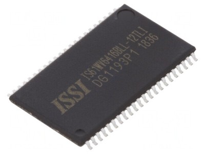Memorie SRAM 1Mb 64kx16 3.3V 12ns TSOP44 II foto