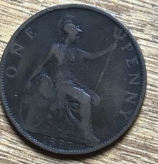 MNDSTR22 Anglia 1 penny 1897