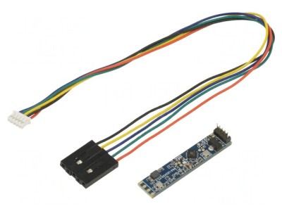 Senzor de Prezență 5-12V DC 6m 7x35mm UART GPIO foto