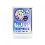 B-MAX MULTIVITAMINE AKTIV GINSENG 40CPR, MIXT COM